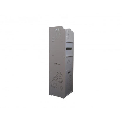 Dulapior cu sertar, Compartiment hartie si usa, D146 PVC, 19,5*79,5*21,5 cm