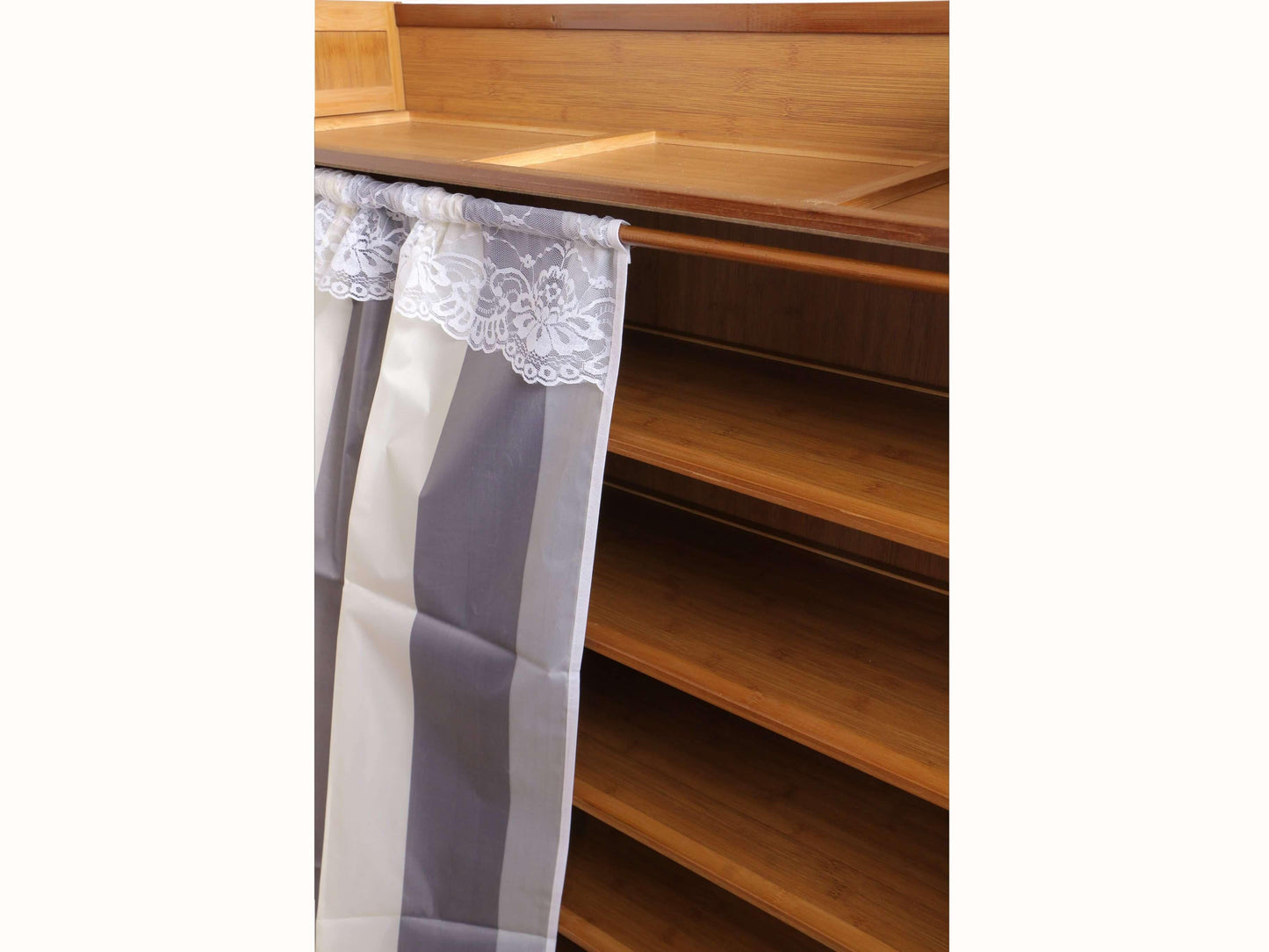 Pantofar din bambus, 7 rafturi, 102*126.5*28 cm, D193