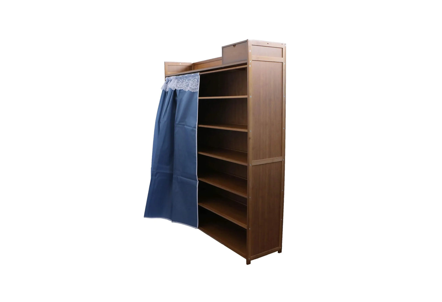 Pantofar din bambus, 7 rafturi, 68*126.5*28 cm, D195