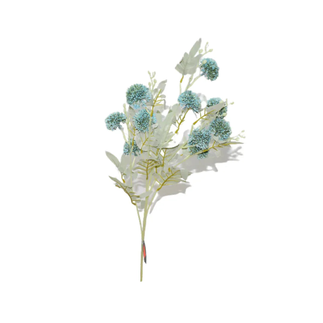Planta artificiala cu 10 fire, Naimeed D3111, culoare Albastru, 82 x 30 cm