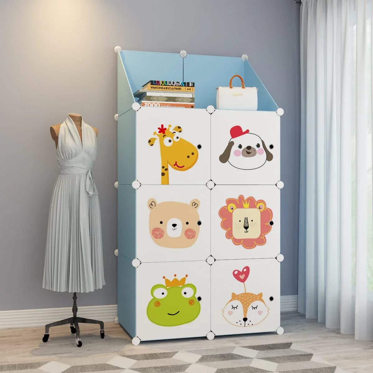 Dulap Modular, 6 Compartimente, D3237b