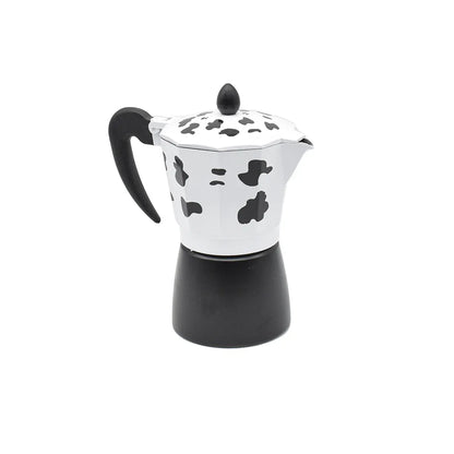 Cafetiera 6 cafele, D3411, Negru/Alb