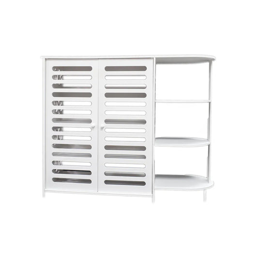 Etajera cu 4 rafturi, Naimeed D3469, Alb, 90x70x31 cm