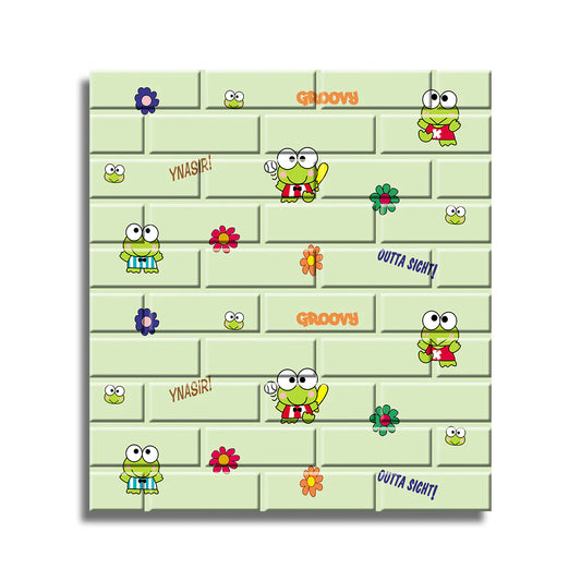 Tapet 3D autoadeziv, design modern,  usor de curatat, 70x77cm, Naimeed D3559