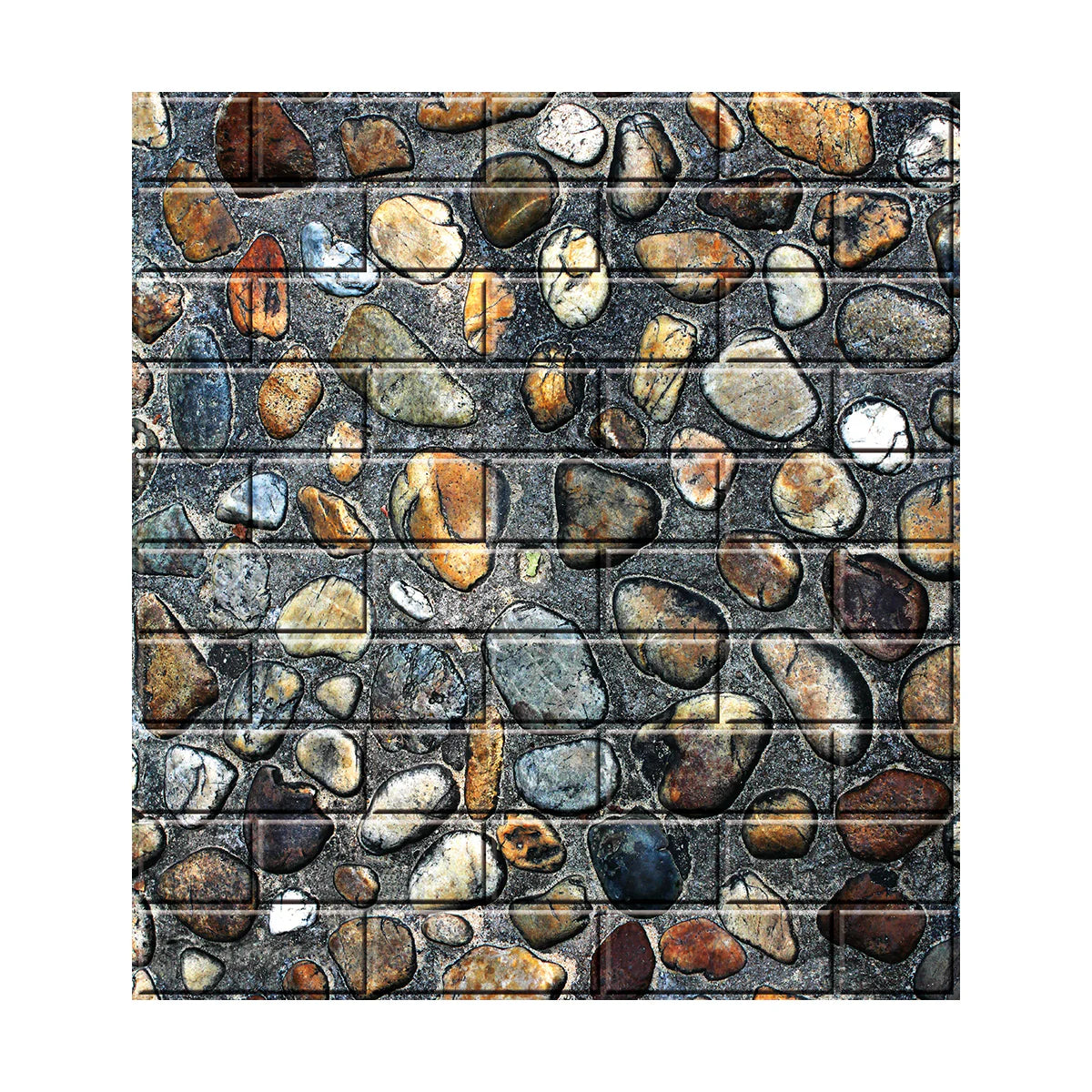 Tapet 3D autoadeziv, design modern,  usor de curatat, 70x77cm, Naimeed D3580