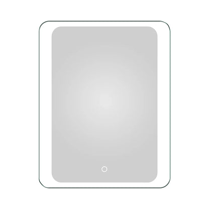 Oglinda baie, sistem iluminare LED, IP44, 60x80cm, D4220, Dezaburire, Touch