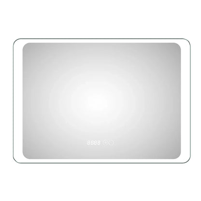 Oglinda baie, sistem iluminare LED, IP44, 120x70cm, D4222, Dezaburire, Touch, Ceas