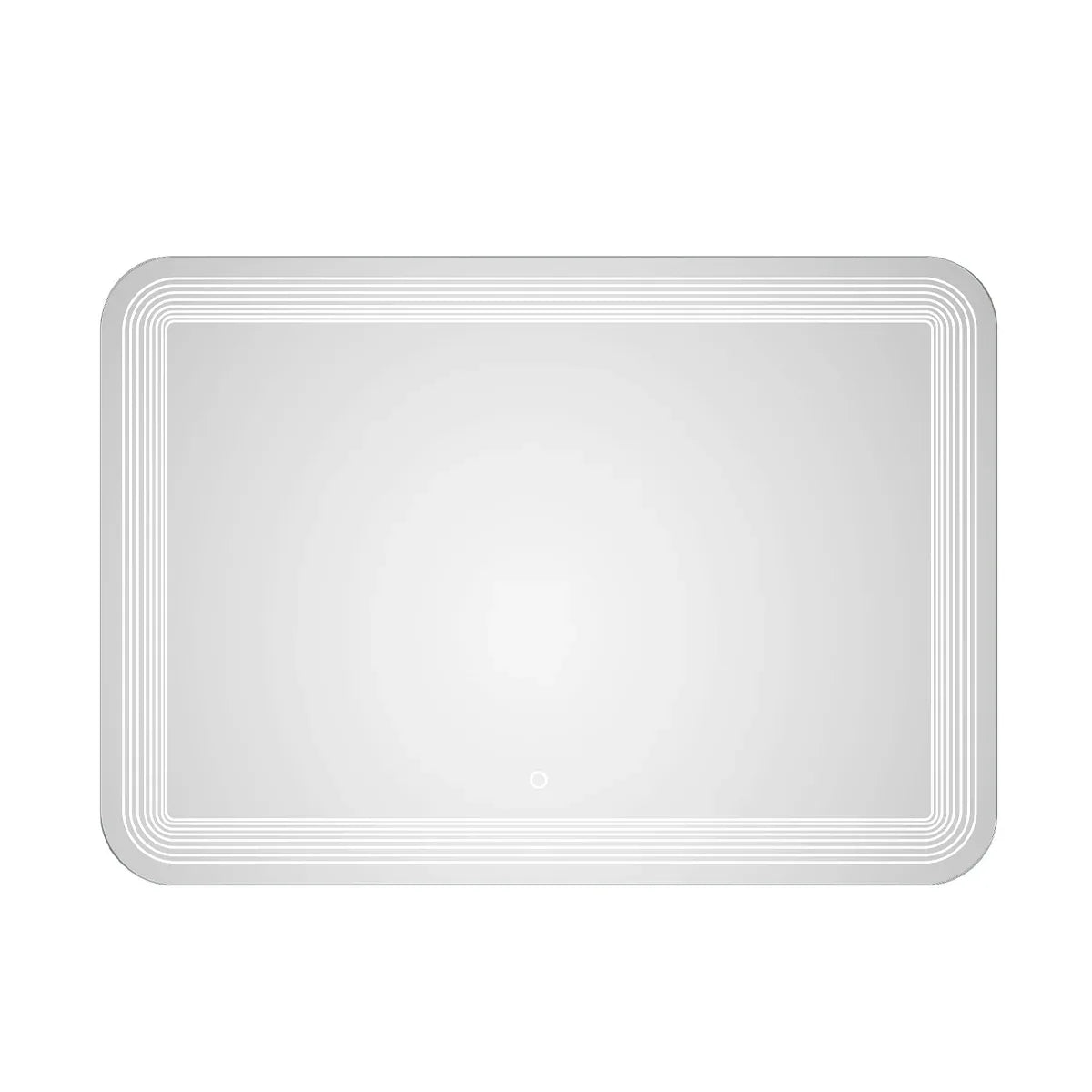 Oglinda baie, sistem iluminare LED, IP44, 100x70cm, D4224, Dezaburire, Touch