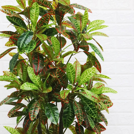 Planta artificiala, Croton fara ghiveci, D4253, 160cm