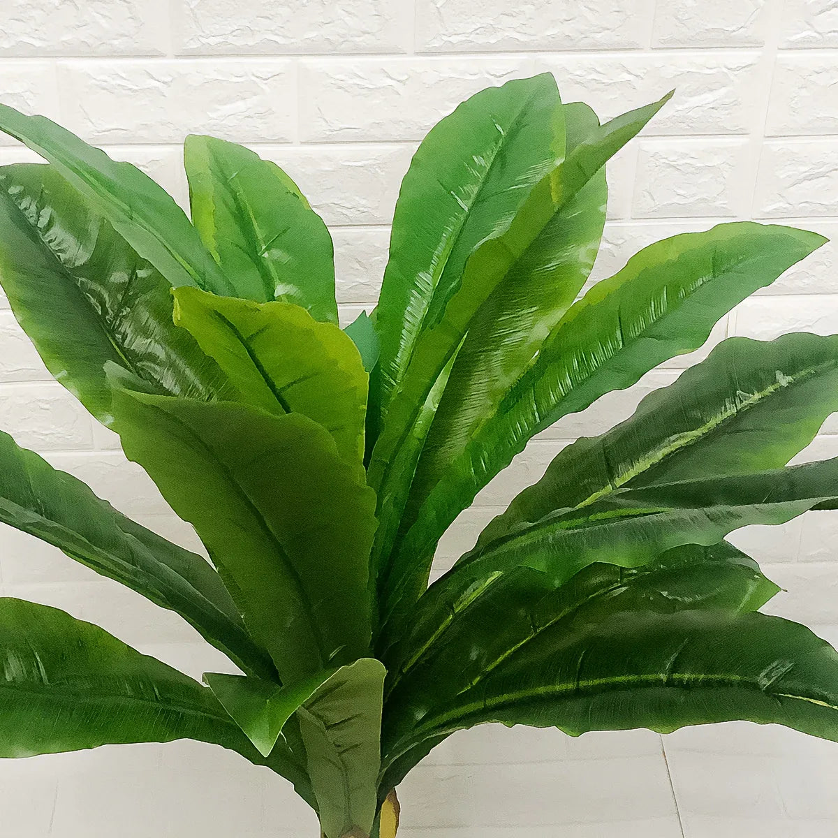 Planta artificiala fara ghiveci, D4285, 100cm, verde