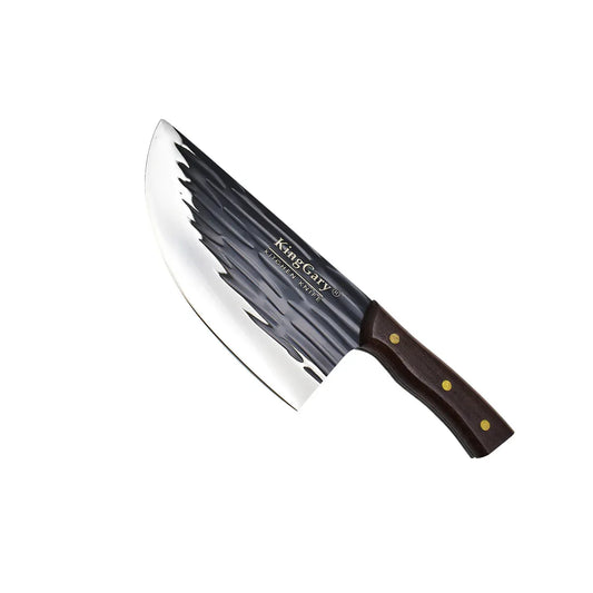 Cutit macelar de bucatarie D4304, otel inoxidabil, 33cm