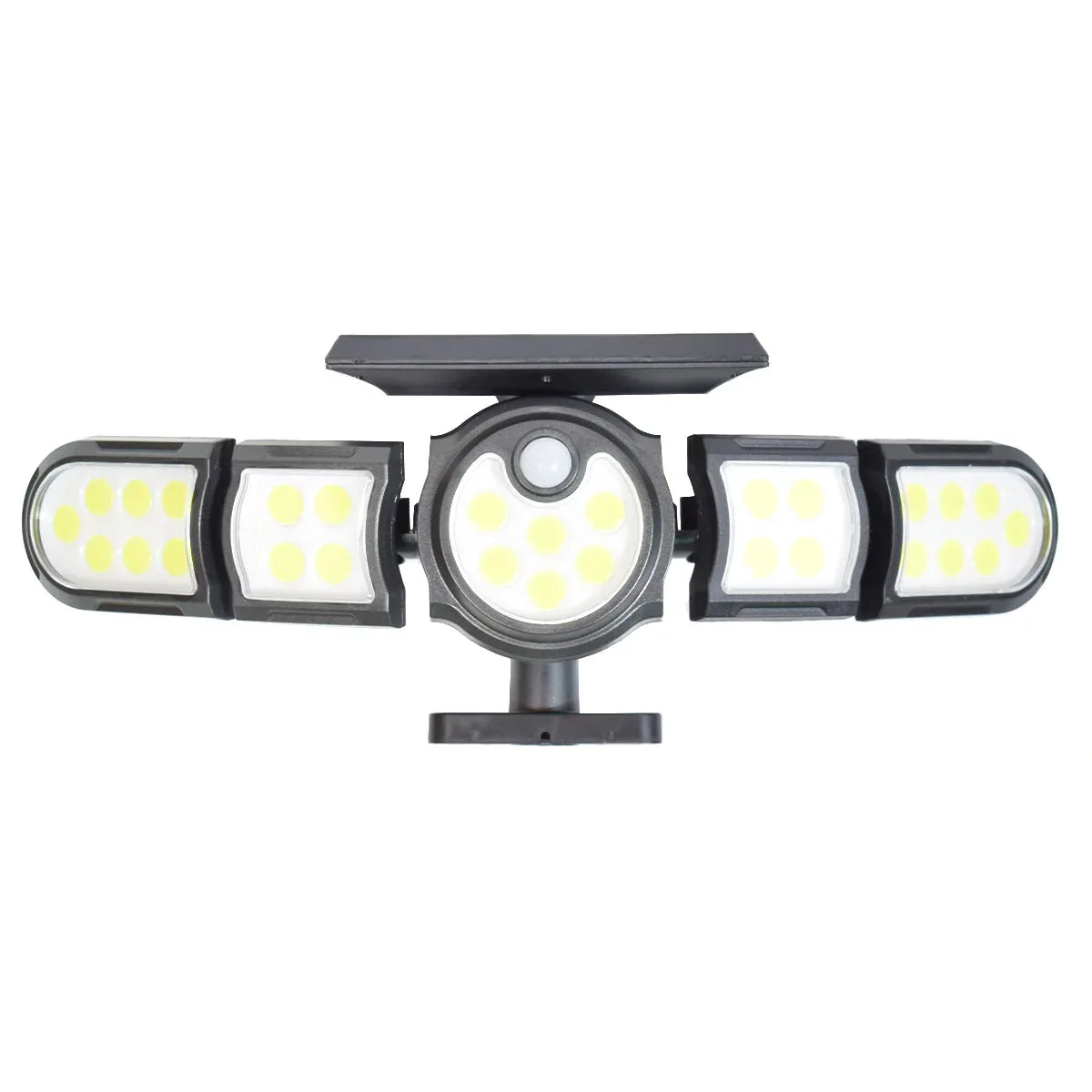 Lampa solara, cu senzor de miscare, lumina LED,  acumulator, Naimeed D4332, COB 196 LED-uri