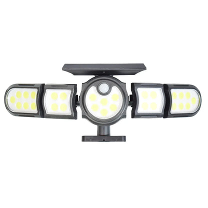 Lampa solara, cu senzor de miscare, lumina LED,  acumulator, Naimeed D4332, COB 196 LED-uri