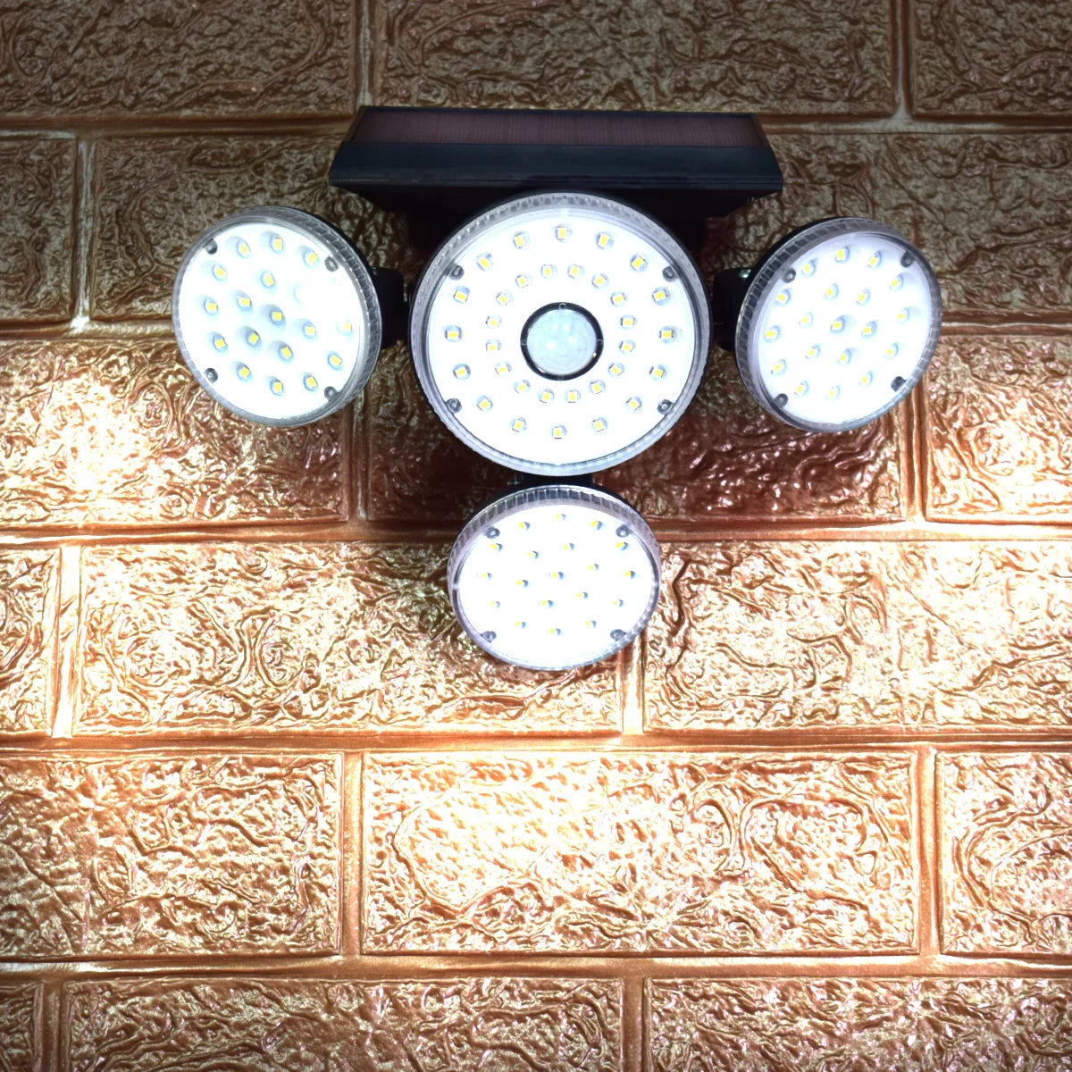 Lampa solara, cu senzor de miscare, lumina LED,  acumulator, Naimeed D4342, SMD 89 LED-uri