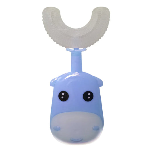 Periuta de Dinti Circulara U-shape, pentru Copii 3-6 ani, Naimeed D4366, Albastru