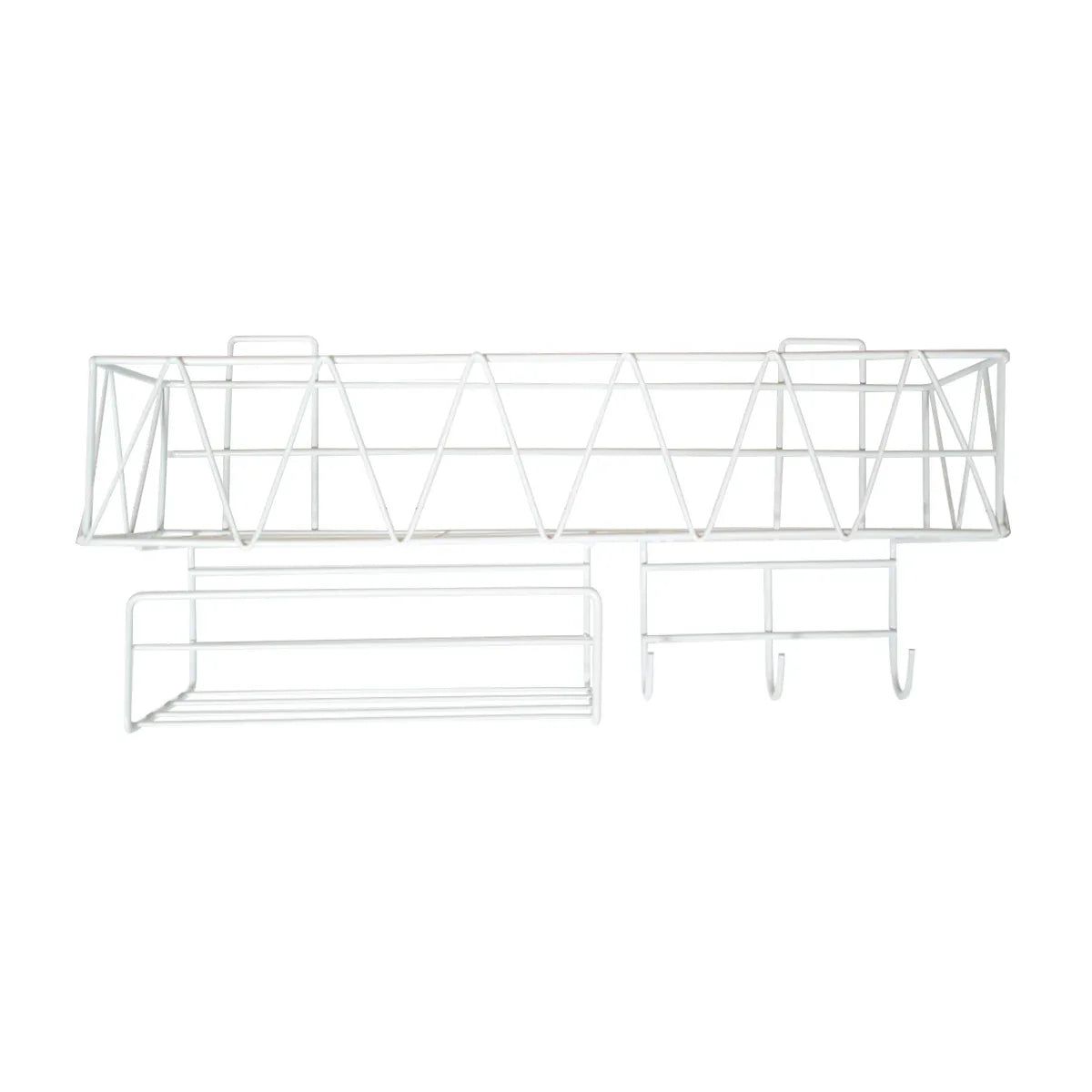 Raft metalic, multifunctional, Naimeed D4421, Alb
