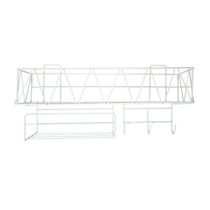 Raft metalic, multifunctional, Naimeed D4421, Alb