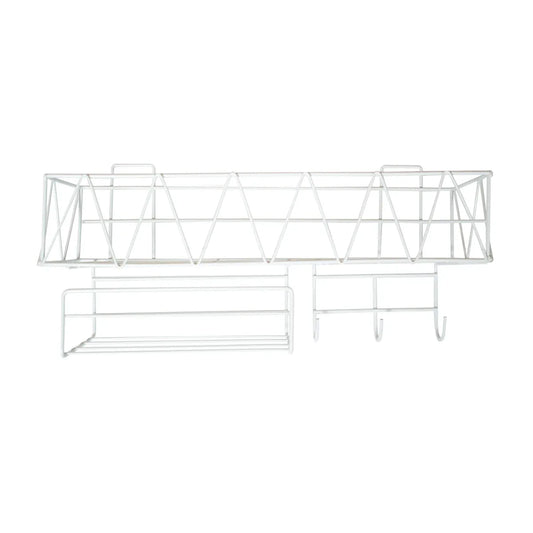 Raft metalic, multifunctional, Naimeed D4421, Alb