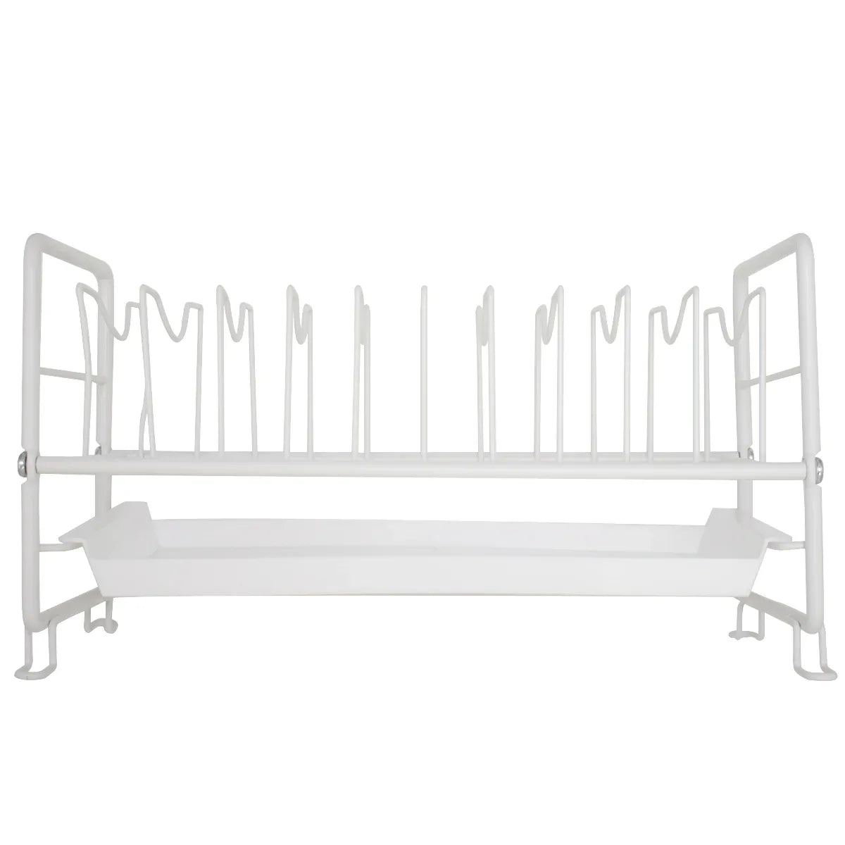 Raft metalic pentru vase, Naimeed D4448, Alb