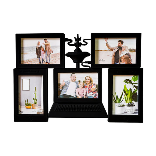 Rama foto, 5 poze, Naimeed D4543N, Negru