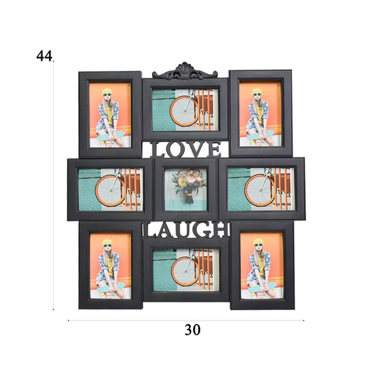 Rama foto, 9 poze, Naimeed D4557N, Negru