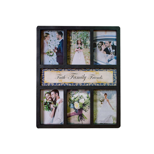 Rama foto, 6 poze, Naimeed D4566N, Negru