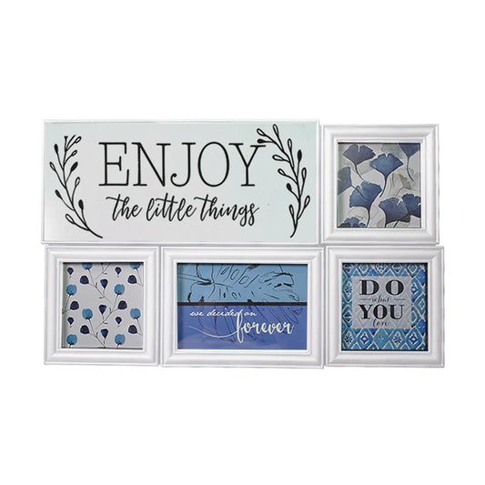 Rama foto, 4 poze, Naimeed D4567W, Alb