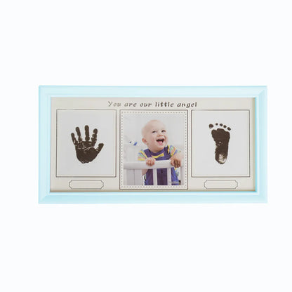 Rama foto cu amprenta, personalizabila, Naimeed D4571B, Albastru