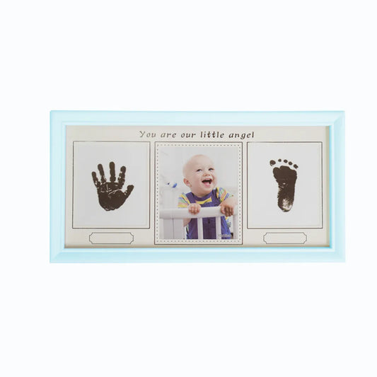 Rama foto cu amprenta, personalizabila, Naimeed D4571B, Albastru