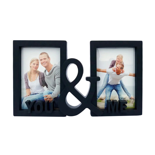 Rama foto You and me, 2 poze, Naimeed D4576N, Negru