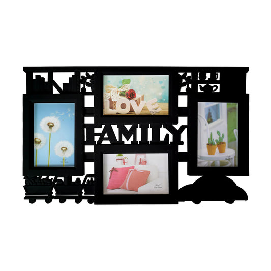Rama foto, 4 poze, Naimeed D4579N, Negru