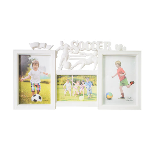 Rama foto, 3 poze, Naimeed D4583W, Alb