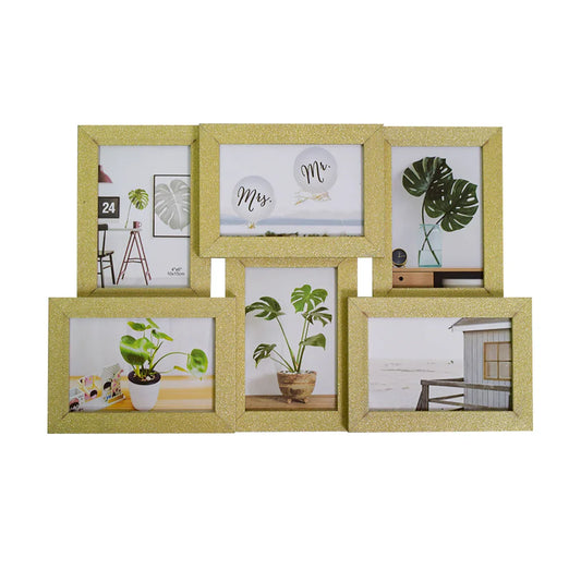 Rama foto, 6 poze, Naimeed D4592G, Auriu