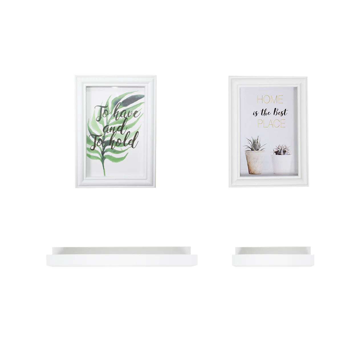 Rama  foto, 2 poze, Naimeed D4593W, Alb