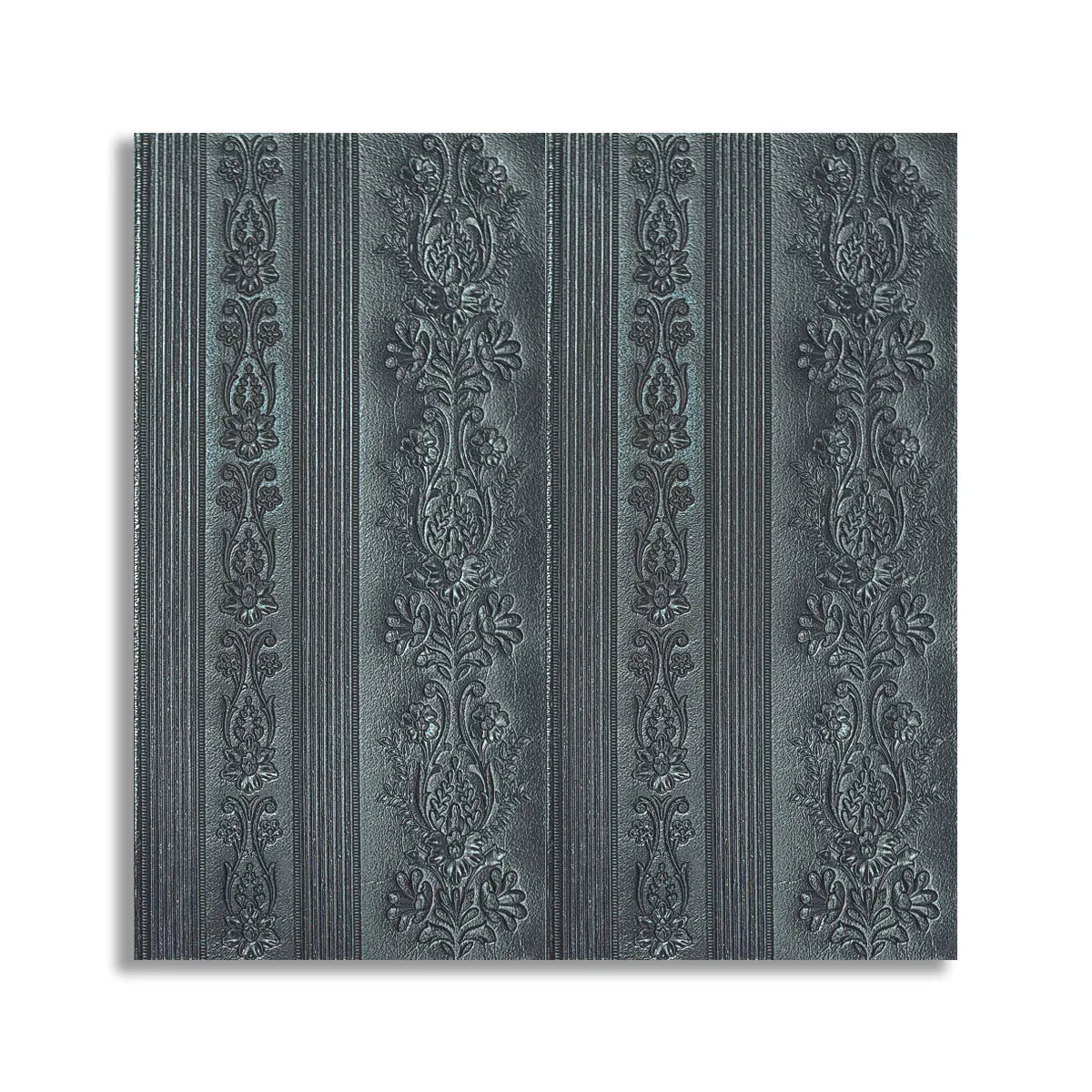 Set 10 x Tapet 3D Autoadeziv, design modern, rezistent la umezeala, usor de curatat, 70x70cm, Naimeed D4710, Negru