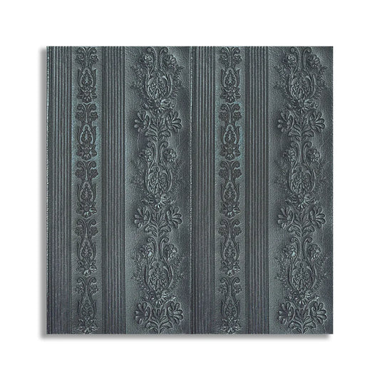 Set 10 x Tapet 3D Autoadeziv, design modern, rezistent la umezeala, usor de curatat, 70x70cm, Naimeed D4710, Negru