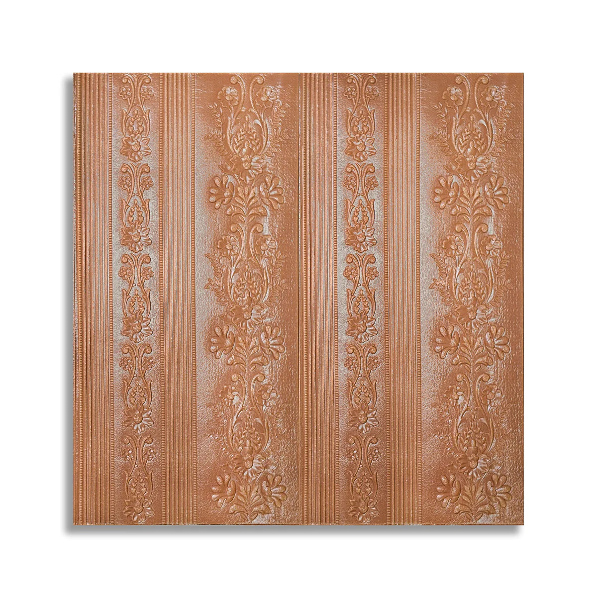 Tapet 3D Autoadeziv, design modern, rezistent la umezeala, usor de curatat, 70x70cm, Naimeed D4711, Maro