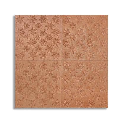 Tapet 3D Autoadeziv, design modern, rezistent la umezeala, usor de curatat, 70x70cm, Naimeed D4720, Maro
