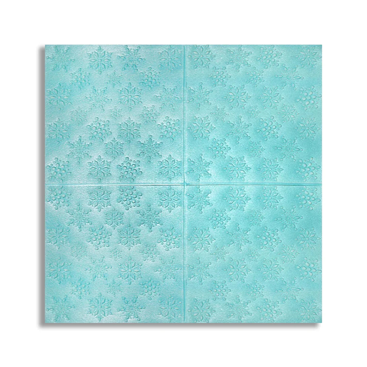 Tapet 3D Autoadeziv, design modern, rezistent la umezeala, usor de curatat, 70x70cm, Naimeed D4721, Albastru