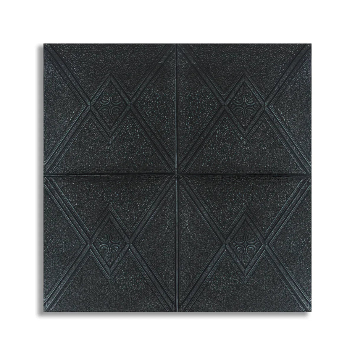 Tapet 3D Autoadeziv, design modern, rezistent la umezeala, usor de curatat, 70x70cm, Naimeed D4745, Negru