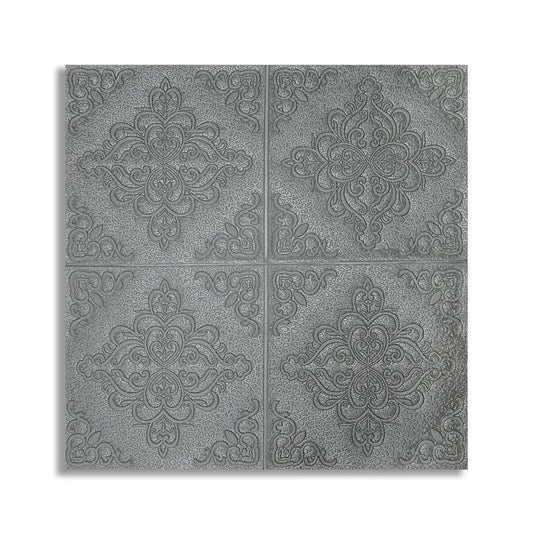 Set 5 x Tapet 3D Autoadeziv, design modern, rezistent la umezeala, usor de curatat, 70x70cm, Naimeed D4752, Argintiu