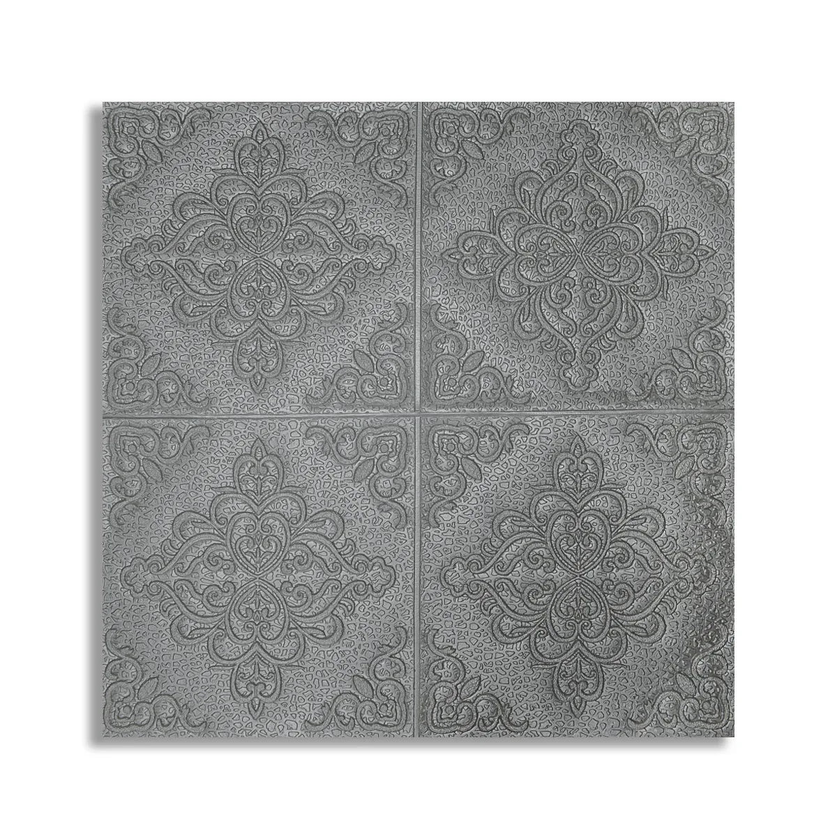 Tapet 3D Autoadeziv, design modern, rezistent la umezeala, usor de curatat, 70x70cm, Naimeed D4752, Argintiu