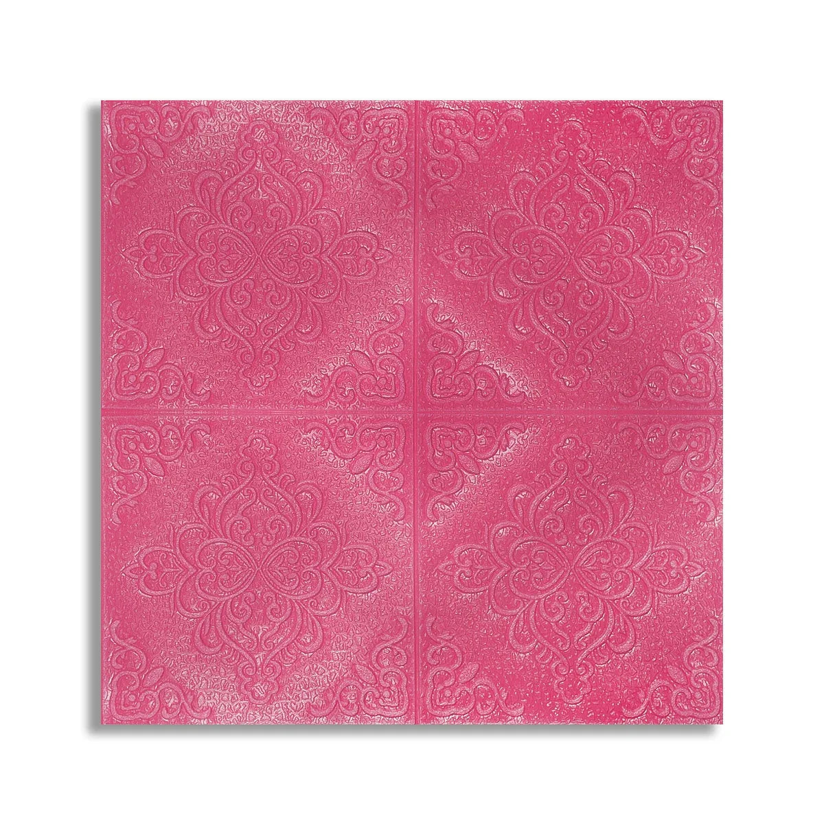 Set 5 x Tapet 3D Autoadeziv, design modern, rezistent la umezeala, usor de curatat, 70x70cm, Naimeed D4755, Roz