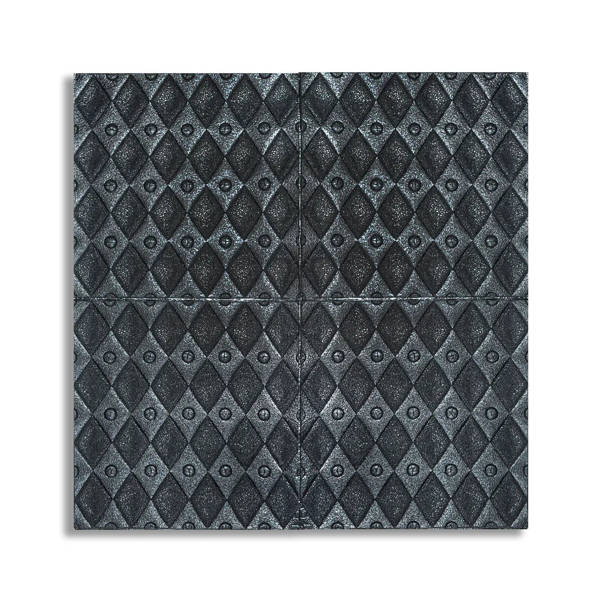 Set 10 x Tapet 3D Autoadeziv, design modern, rezistent la umezeala, usor de curatat, 70x70cm, Naimeed D4759, Negru