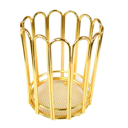 Suport tacamuri din metal, Naimeed D4774, Auriu
