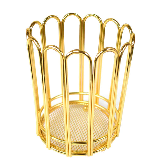 Suport tacamuri din metal, Naimeed D4774, Auriu