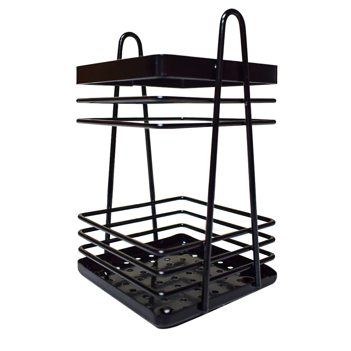 Suport tacamuri din metal, Naimeed D4777, Negru