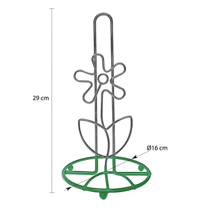 Suport servetele din metal, Naimeed D4778V, Verde
