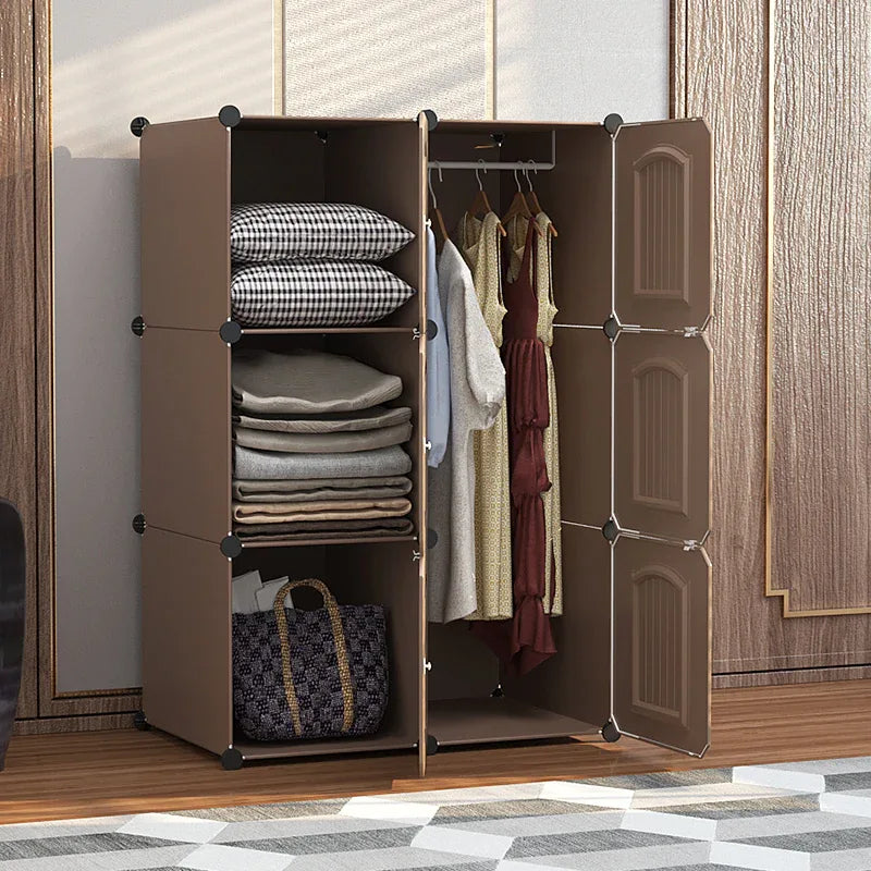 Dulap Modular, 6 Usi, Naimeed D4787, Maro
