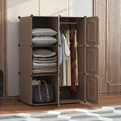 Dulap Modular, 6 Usi, Naimeed D4787, Maro